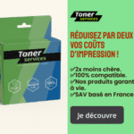 Tonner service, cartouche d'imprimante pas chère